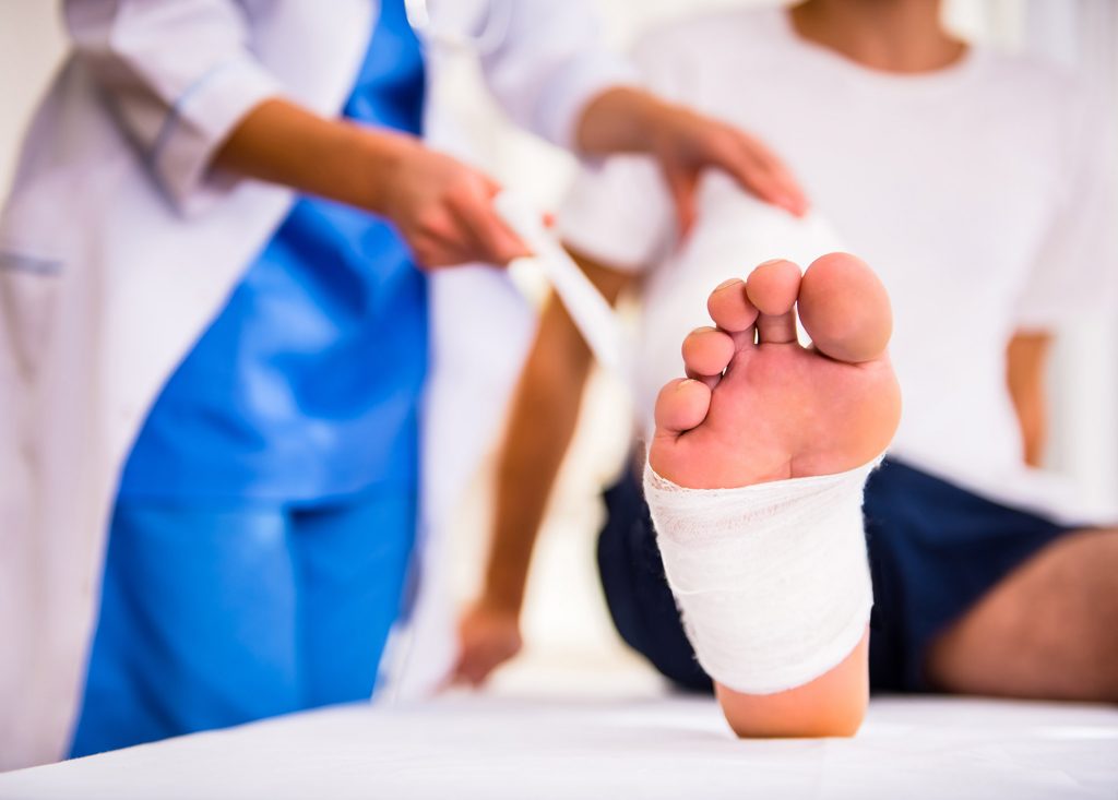foot injury compensation solicitors Wakefield, crush foot claims